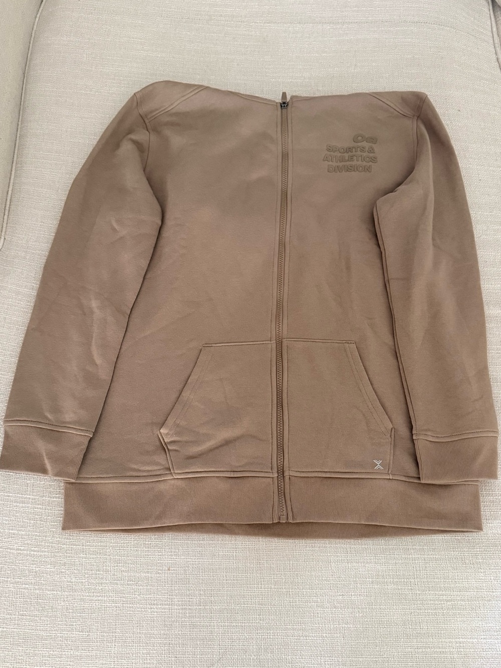 Xersion Boys XL 18/20 Brown Full Zip Hoodie Jogger Pants 2 Piece Set